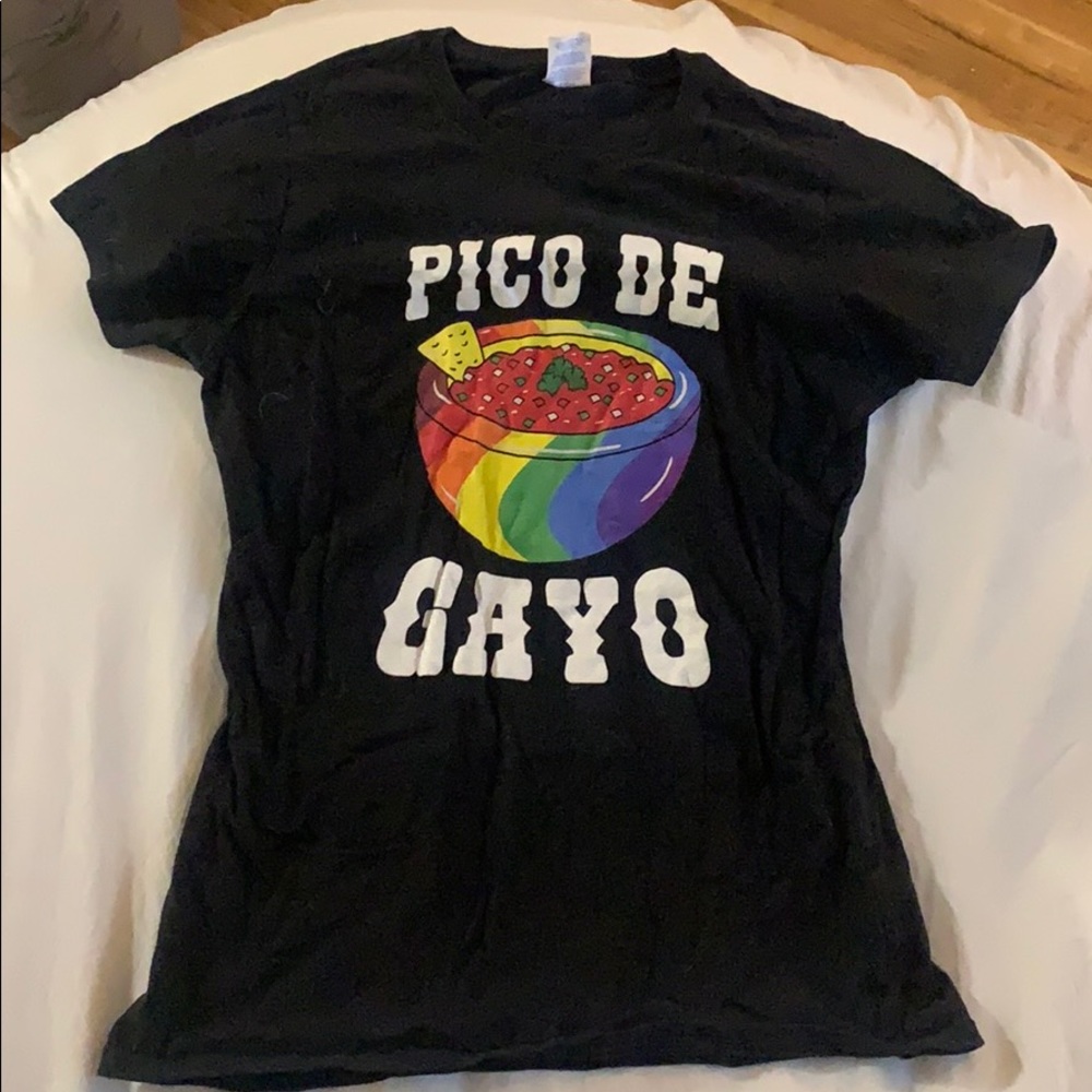 “Pico de Gayo” pride tshirt 🌈